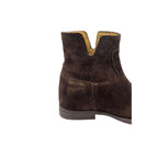 Borbonese Brown Leather Women Boot