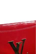 Louis Vuitton Louise PM Red Patent Leather Wallet On Chain