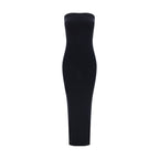 Wolford Black Cotton Cocktail Dress