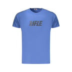 Rifle Blue Cotton Mens T-Shirt