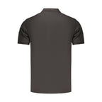Rifle Black Cotton Men's Polo