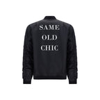 Moschino Black Polyamide Bomber