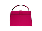 Michael Kors Outlet Greenwich Medium Saffiano Leather Satchel - DragonFruit