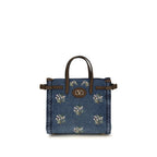 Valentino Garavani Blue Cotton Handbag