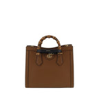 Gucci Brown Calf Leather Bos Taurus Shoulder Bag