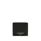 Balenciaga Black Calf Leather Bos Taurus Wallet