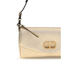 Valentino Garavani Gold Lamb Ovis Aries Aries Shoulder Bag