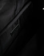 Dolce & Gabbana Black Millenial Stars Nylon Travel Backpack Borse Bag
