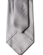 Dolce & Gabbana Gray Satin 100% Silk Adjustable Men Tied Necktie Tie