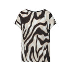 Street One Brown Viscose T-Shirt