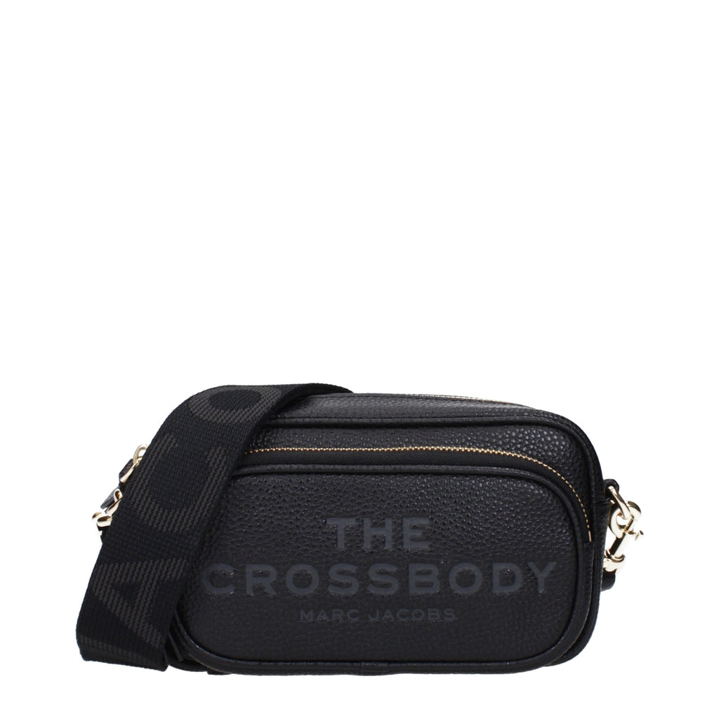Marc Jacobs Black Leather Crossbody Bag