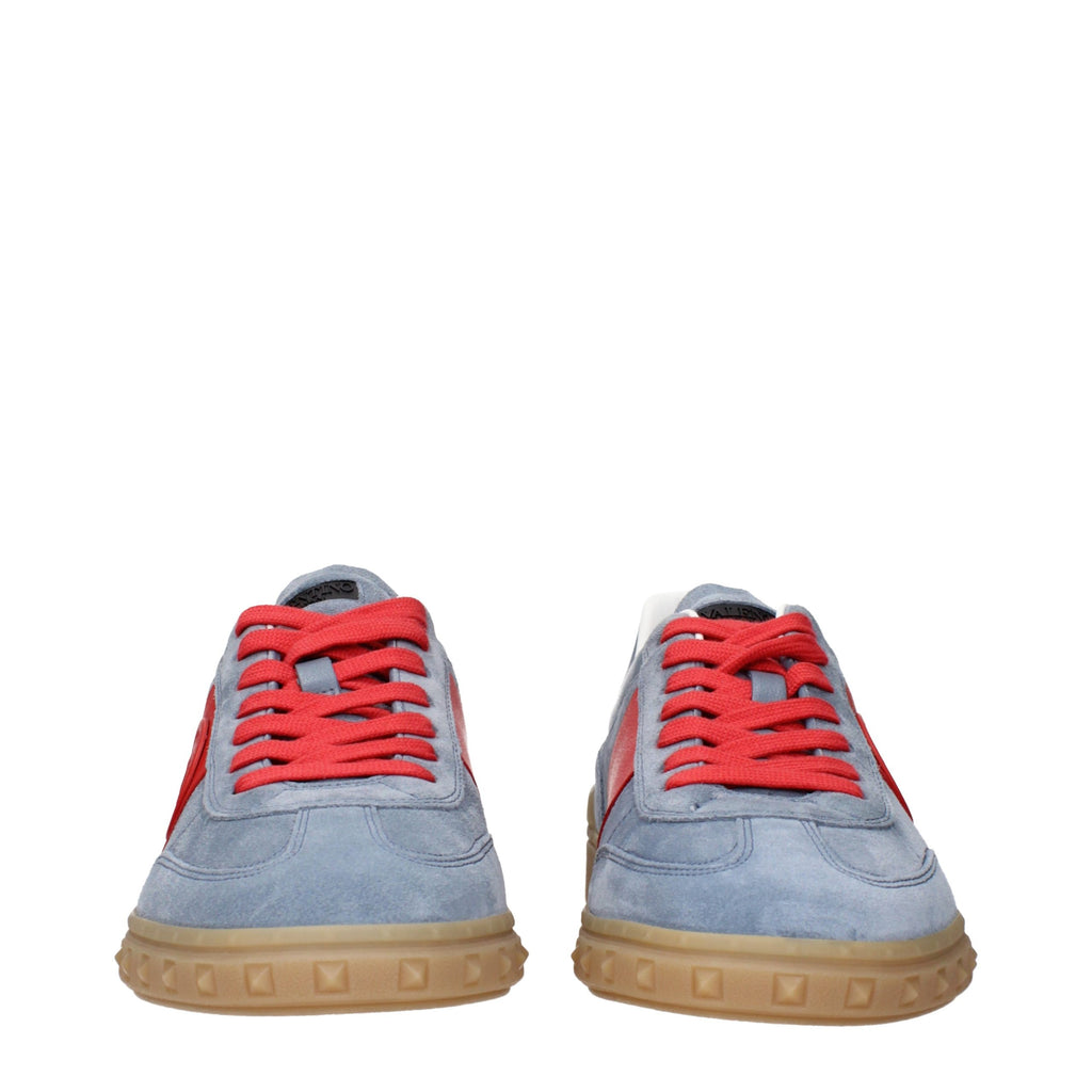 Valentino Garavani Gray Leather Sneakers