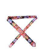 Dolce & Gabbana Multicolor Abstract Silk Adjustable Men Tied Necktie Tie