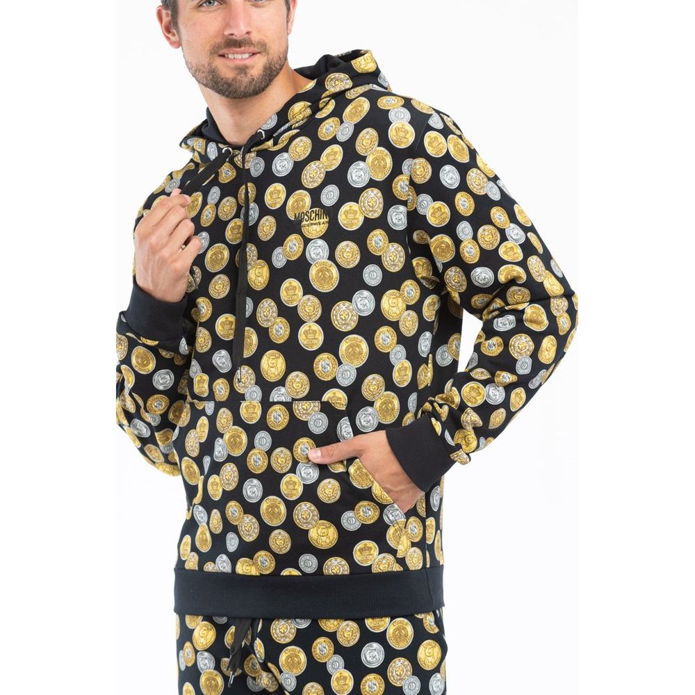 Moschino Black Cotton Sweatshirt