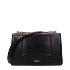 Versace Black Leather Crossbody Bag
