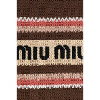 Miu Miu Multicolor Fabric Shoulder Bag