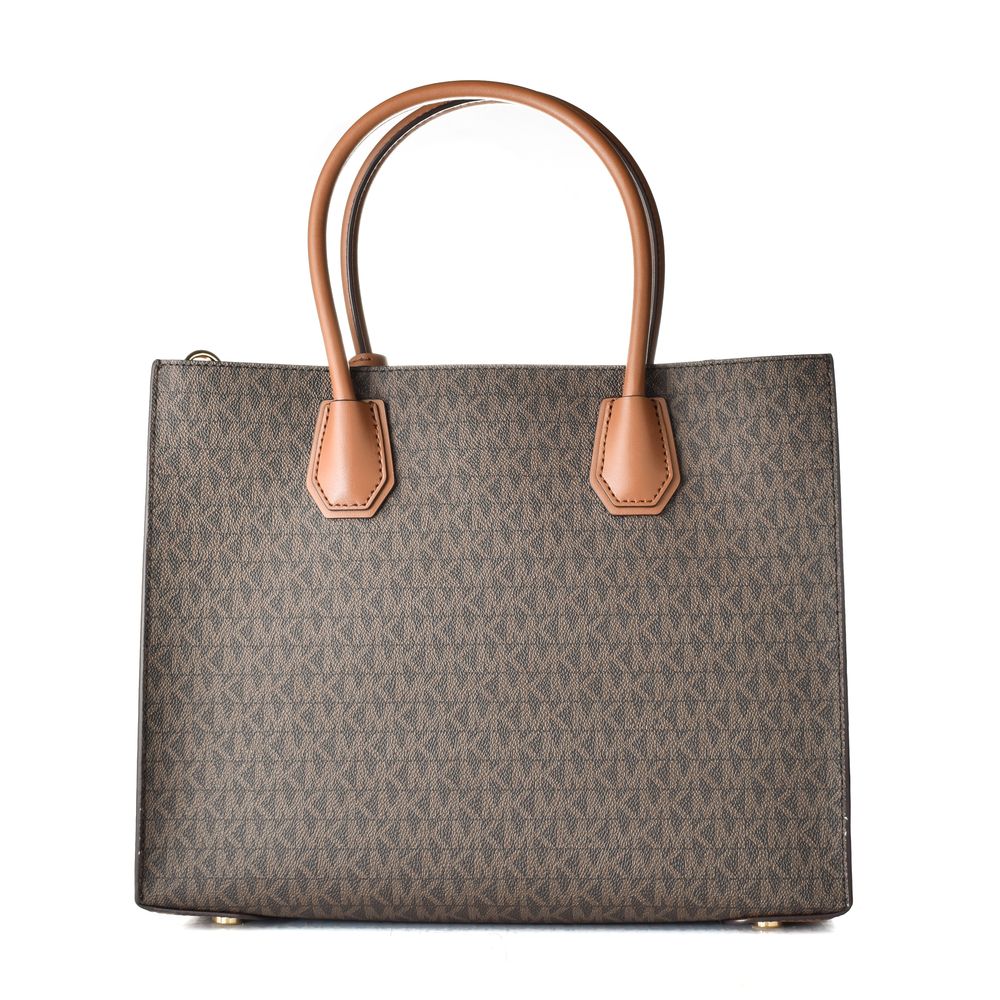 Michael Kors Brown Leather Shoulder Bag