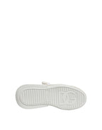 Dolce & Gabbana White Calfskin Leather Low Top Sneakers Shoes