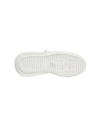 Dolce & Gabbana White Calfskin Leather Low Top Sneakers Shoes