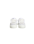 Dolce & Gabbana White Calfskin Leather Low Top Sneakers Shoes