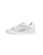 Dolce & Gabbana White Calfskin Leather Low Top Sneakers Shoes