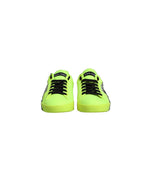 Dolce & Gabbana Green Logo Tape Low Top Portofino Sneakers Shoes