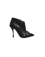 Dolce & Gabbana Black Devotion Quilted Buckled Boots Shoes