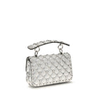 Valentino Garavani Silver Lamb Ovis Aries Aries Handbag