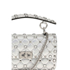Valentino Garavani Silver Lamb Ovis Aries Aries Handbag