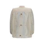 Valentino Beige Silk Shirt