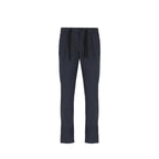 Herno Blue Elastane Casual Pants