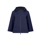 Herno Blue Polyester Rain Coat