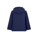 Herno Blue Polyester Rain Coat