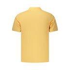 Coveri Moving Orange Cotton Men's Polo Shirt