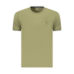 Coveri Moving Green Cotton Men's T-Shirt
