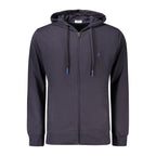 Coveri Moving Blue Cotton Men's Sweatshirt