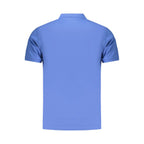 Coveri Moving Blue Cotton Men's Polo Shirt