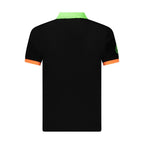 Norway 1963 Black Cotton Men's Polo Shirt