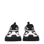 Dolce & Gabbana White Leather Chunky Sneakers