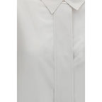 Calvin Klein White Silk Dress Shirt
