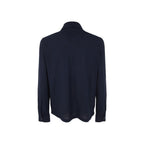 Herno Blue Cotton Polo Shirt