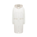 Herno White Cotton Coat