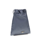 Prada Blue Recycled Polyamide Clutch Bag