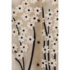 Khaite Beige Silk Pattern Shirt