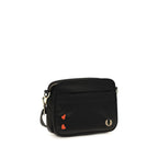 Fred Perry Black Nylon Shoulder Bag