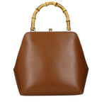 Jil Sander Brown Leather Handbag