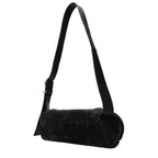 Jil Sander Black Fur Crossbody Bag