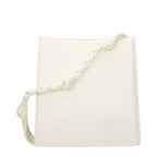 Jil Sander White Leather Shoulder Bag