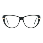 Andy Wolf Black Metal & Plastic Glasses (Frames)