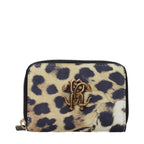 Roberto Cavalli Beige Leather Wallet